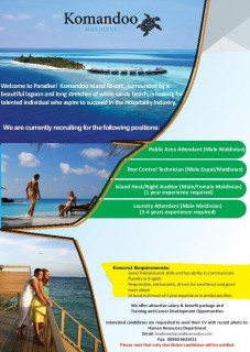 Island Host / Night Auditor