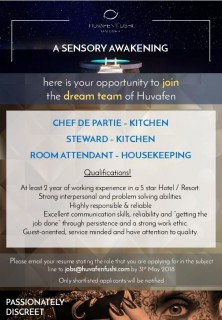 STEWARD – KITCHEN