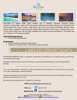 Food and Beverages Attendant