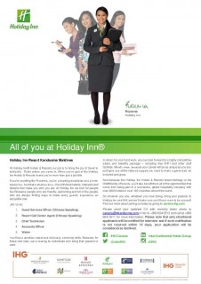 Resort Call Center Agent