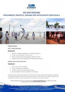 Guest Relation Officer (GRO)